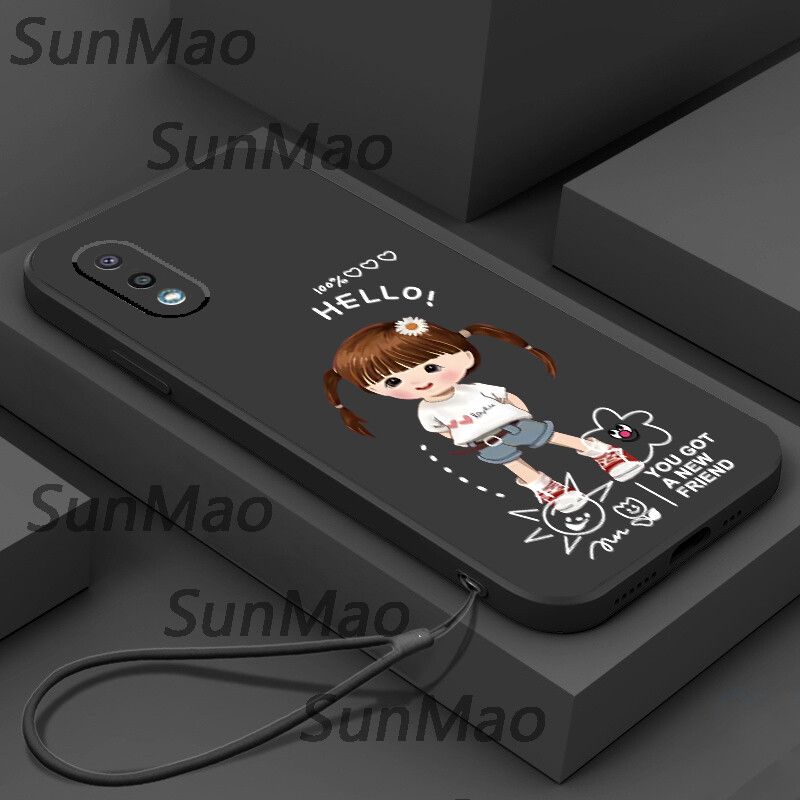 เคสป้องกันกล้อง Samsung A02เคสโทรศัพท์เคสนิ่ม TPU ผู้หญิง