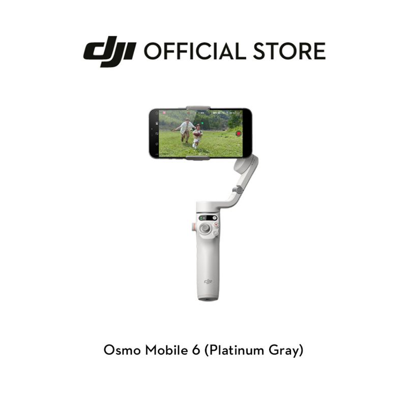 DJI Osmo Mobile 6 - Smartphone Stabilizer | ไม้กันสั่นสำหรับสมาร์ทโฟน | ระบบกันสั่น 3 แกน | ถ่ายรูปเเละวิดีโอได้อย่างสมูท