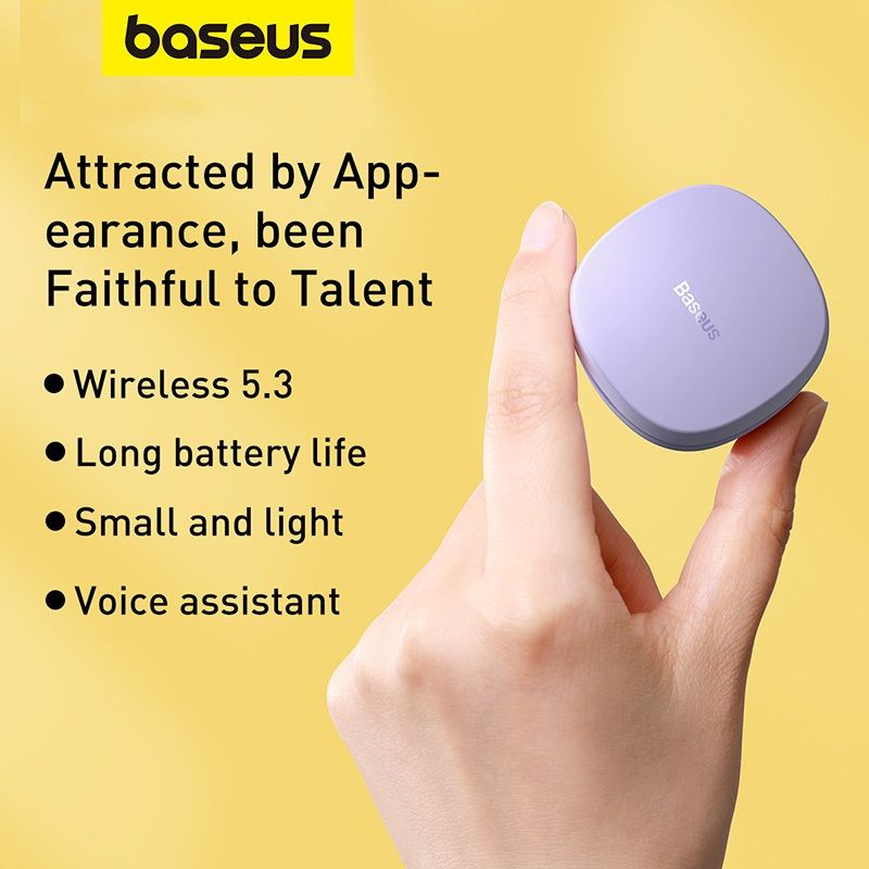 【อัพเกรดใหม่】Baseus Wm01 Mini TWS หูฟังบลูทูธไร้สาย 5.3 True Wireless Handsfree Headset สําหรับโทรศัพท์ Xiaomi