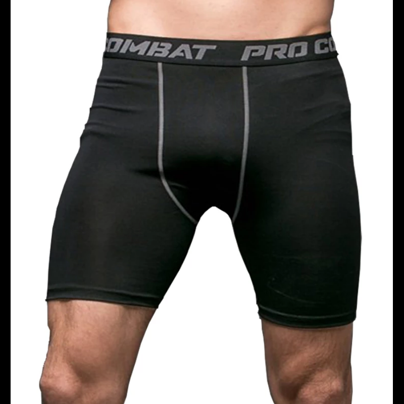 PRO COMBAT กางเกงรัดกล้ามเนื้อ กางเกงออกกำลังกายขาสั้น Compression Shorts