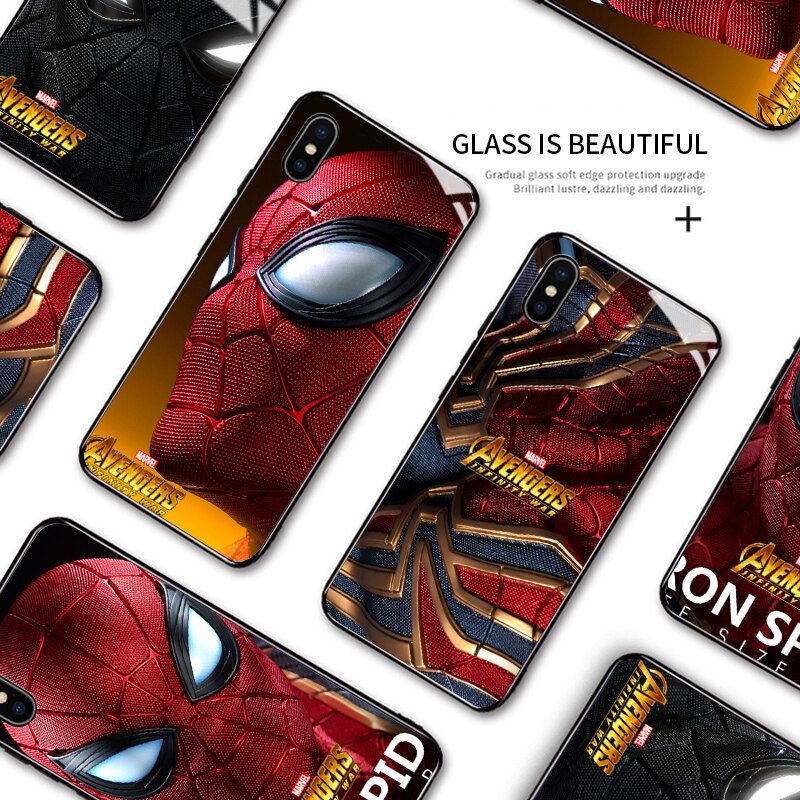 Hontinga เคสสำหรับ VIVO Y33S Y21S Y21 2021เคสซูเปอร์ฮีโร่ Marvel Avenger สไปเดอร์แมนสไปเดอร์แมนระยะไกลจากบ้านขอบนิ่มเคสแบบเงางามเคสกระจกนิรภัยลายสไปเดอร์แมนเคสโทรศัพท์มือถือ