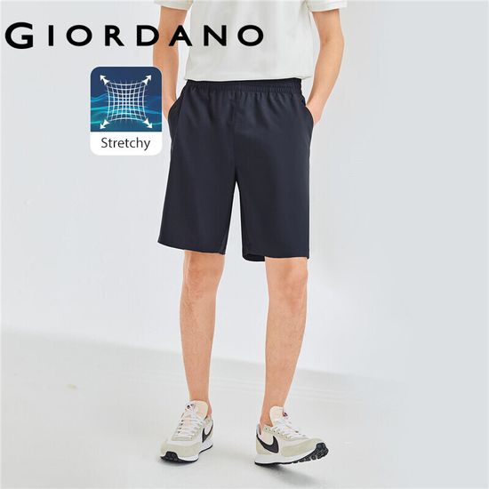 Giordano:กางเกงขนสั้นลำลอง,09Black,S