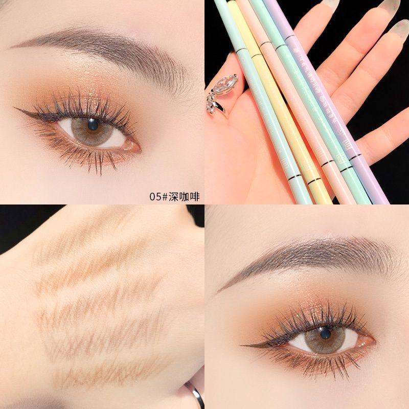 [D369] XiXi ดินสอเขียนคิ้ว xixi Thin Eyebrow Pencil เขียนคิ้วแบบหมุน หัวเรียวเล็ก 1.5 mm เขียนง่าย เส้นคม