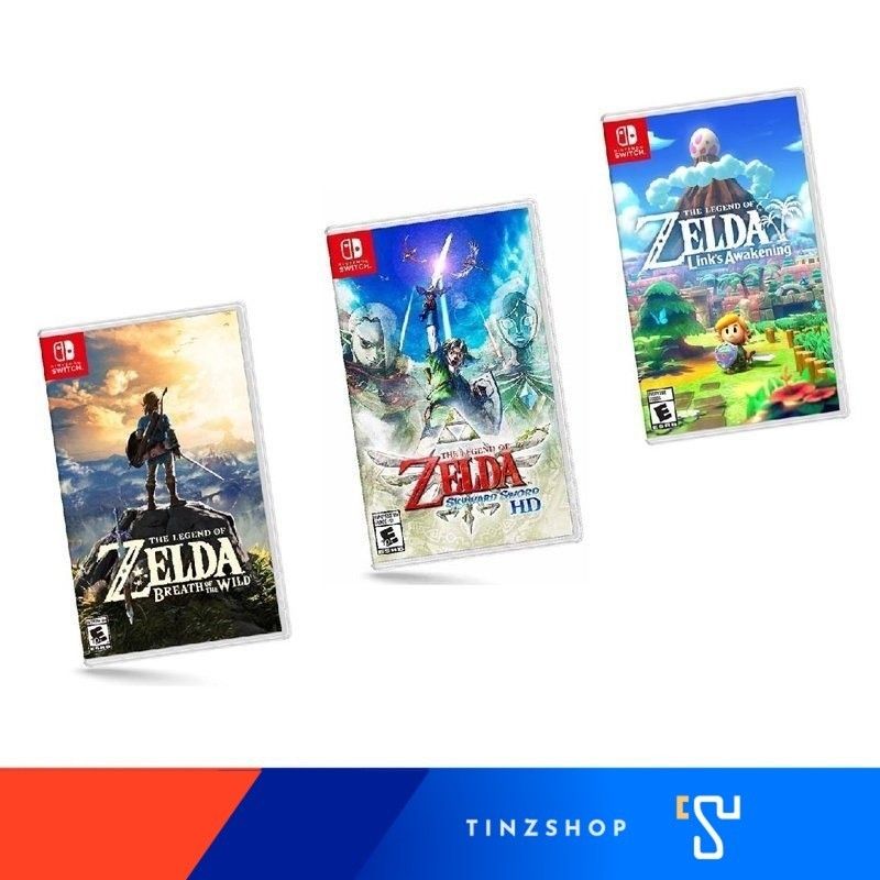 Nintendo Switch 3 Games Collection of Zelda เซลด้า 3 ภาค ที่เกมเมอร์ทุกคนควรมี