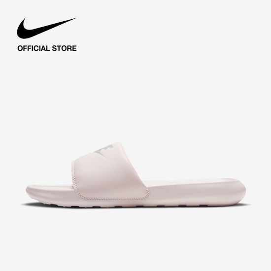 Nike Women's Victori One Slides - Barely Rose ไนกี้ รองเท้าแตะแบบสวมผู้หญิง วิคตอริ วัน - สีแบร์ลีโรส