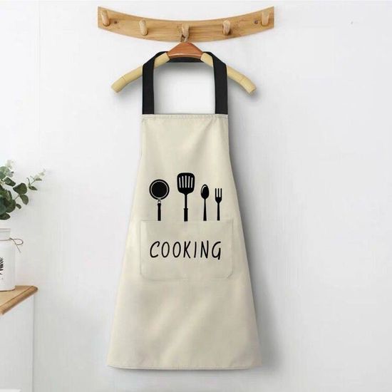 【คุณภาพสูง】ผ้ากันเปื้อนกันน้ำผ้ากันเปื้อนทําอาหาร Cooking Apron สไตล์เกาหลี ผ้ากันเปื้อน ลายน่ารักๆ มาใหม่ สวยมากๆ