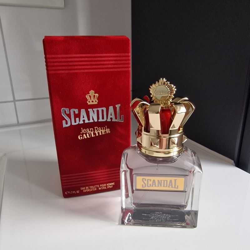 น้ำหอม ผู้ชาย Scandal Pour Homme Eau De Toilette 100ml new mens perfume ส่งฟรี