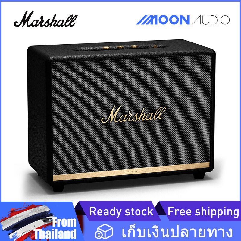 MARSHALL WOBURN II ลำโพงบลูทู ลำโพงบ้าน ลำโพงขนาดใหญ่ ธ รุ่น apt-X bluetooth 5.0  home speaker เบสหนักแน่น คมชัดเจนทุกย่านเสียง support 3.5mm/RCA MOON AUDIO STORE