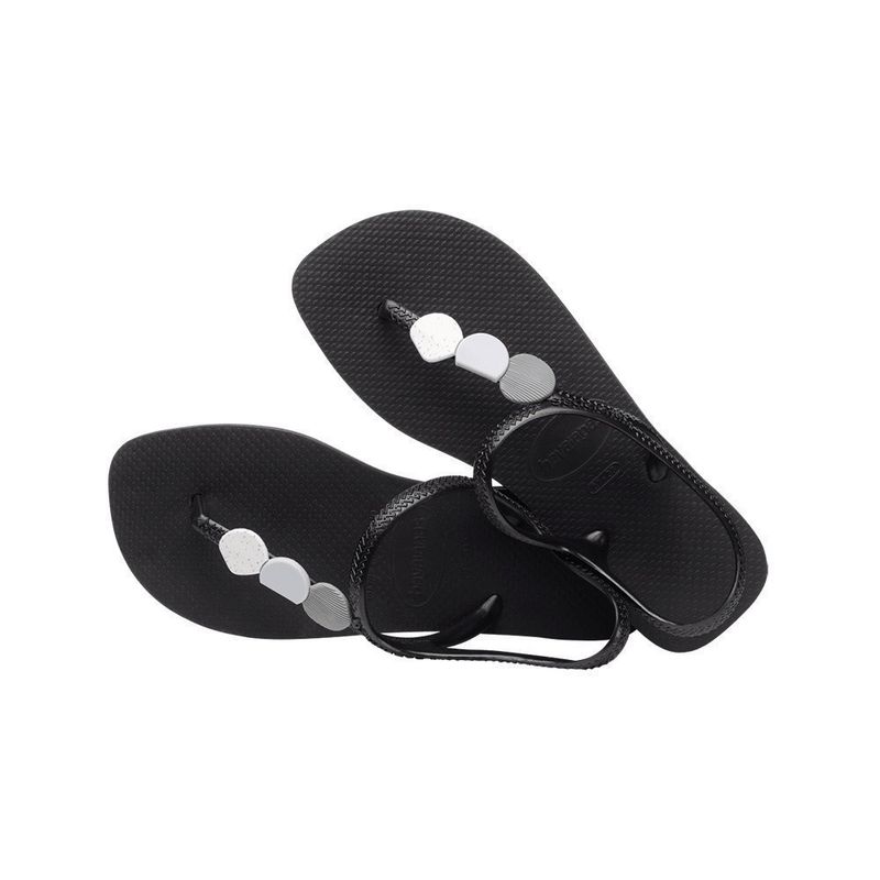 HAVAIANAS รองเท้าแตะผู้หญิง Flash Urban Plus Sandals BLACK 41443821069F_C3BKXX