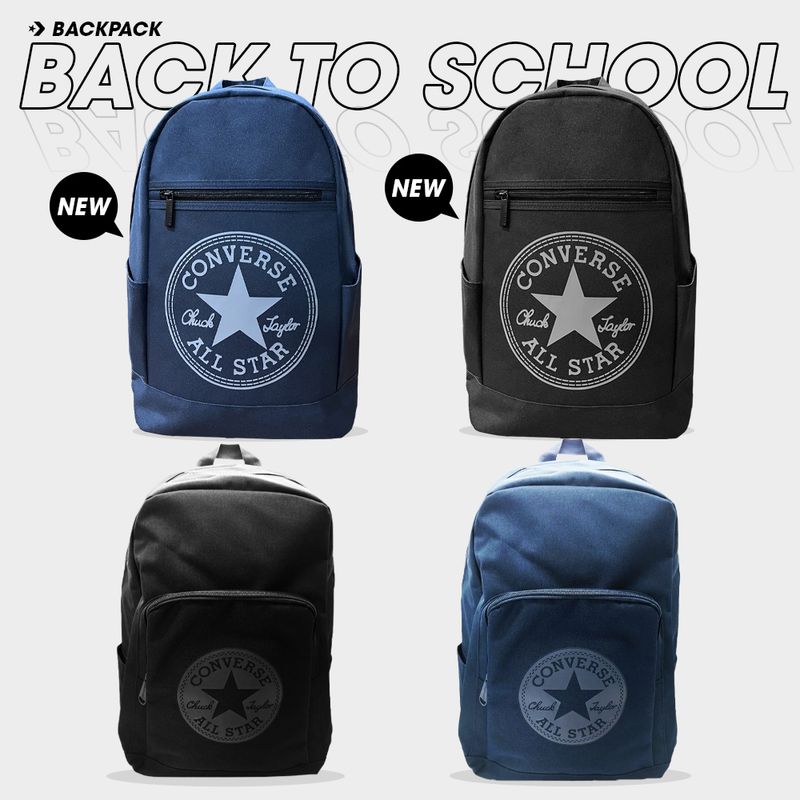 Converse Collection กระเป๋าเป้ กระเป๋าสะพาย Backpack BTC 2.0 126001525 และ Belong Patch 1261800AU3BKXX / 1261800BU3NAXX