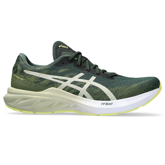 ASICS :  DYNABLAST 3 MEN RUNNING ผู้ชาย รองเท้าวิ่ง ของแท้  RAIN FOREST/DRIED LEAF GREEN