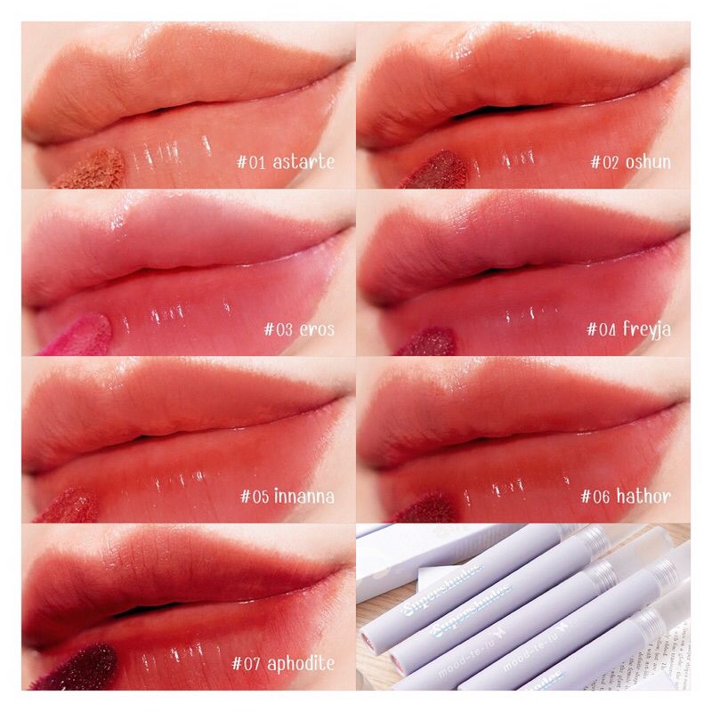 Supershades มู้ดเตลูลิป แมท  ลิปเจลลี่แมท Mood-Te-Lu Lip Matte ติดทนยาวนาน ขนาด 2.5mlt