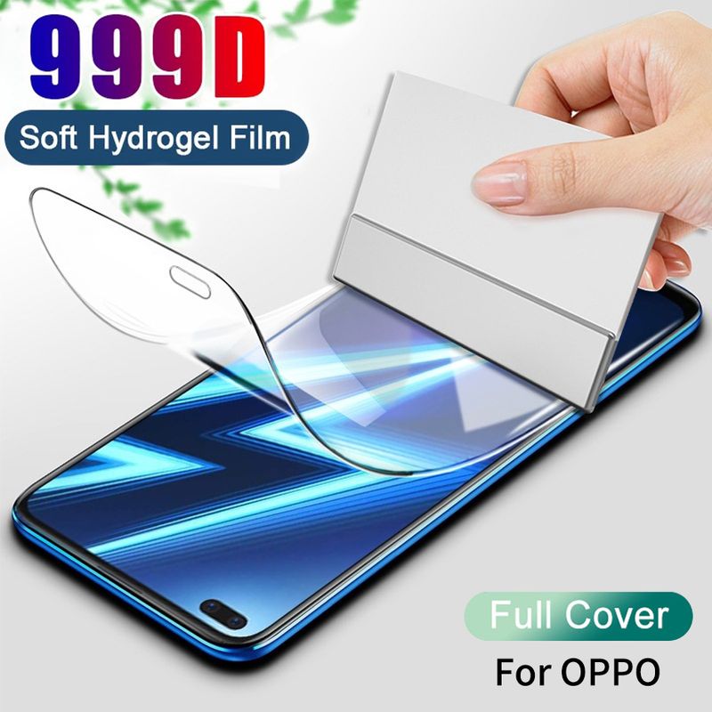 ล์มไฮโดรเจลแบบเต็มหน้าจอ OPPO F11 F9 Pro A78 A57 A16 A16K A76 A94 A74 A54 5G F5 F7 A3S A5S A12 A12e A15 A15s A52 A53 A83 A92 A93 A5 A9 2020 Reno 7 6Z 6 Z 2 2f 3 4 5 Pro ฟิล์มป้องกัน