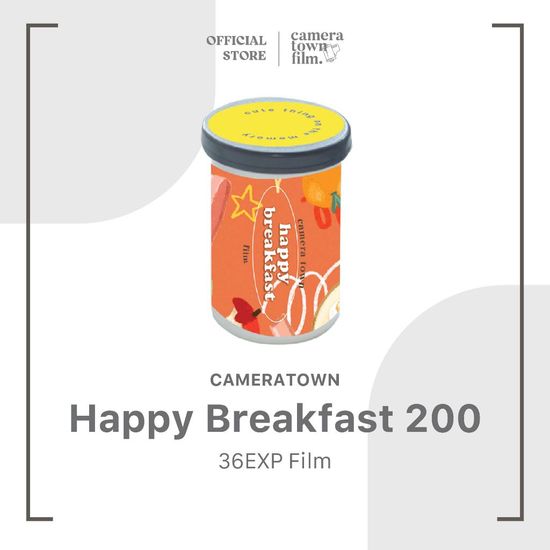 ฟิล์มถ่ายรูป CAMERATOWN HAPPY BREAKFAST 200 36EXP FILM