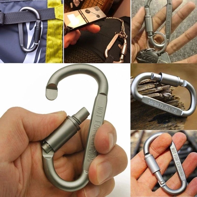 Carabiner aluminum alloy ใช้งานเอนกประสงค์