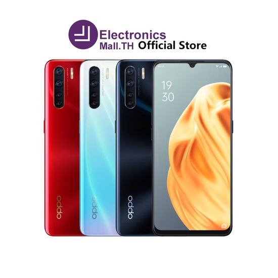 ส่งฟรี*oppo a91 (8+256) | โทรศัพท์มือถือ ออปโป้ 20W ชาร์จเร็ว แบต 4,000 mAh จอ 6.4 นิ้ว ประกันร้าน