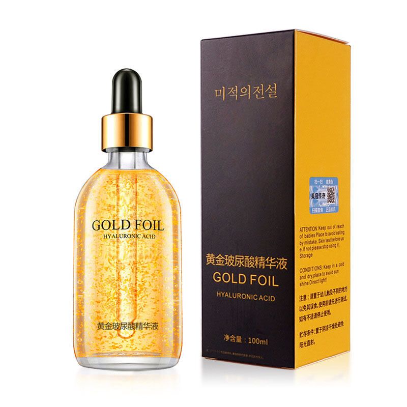 เซรั่มเพียวโกลด์ 24K PURE GOLD SERUM 100ml. เซรั่มทองคำบริสุทธิ์ 24k หน้าเนียนกระจ่างใส น้าสว่างใส ผิวเนียนนุ่มชุ่มชื้น-(107)