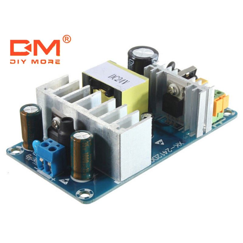 DIYMORE 110V-240V ถึง 24V AC-DC 4A-6A Switching Power Supply Board Step Down Buck Module