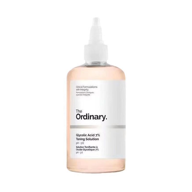 The Ordinary Glycolic Acid 7% Toning Solution โทนเนอร์สิว ดิ ออดินารี แท้ รับประกันของแท้ บำรุง หน้า ปรับสีผิวให้กระจ่างใส New Skin แท้ รับประกันของแท้ บำรุง หน้า 240ml