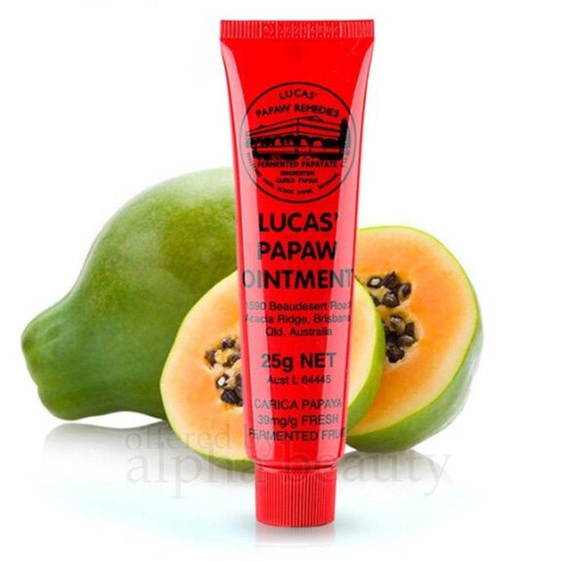 ของแท้ ลอทใหม่ล่าสุด exp.2026 Lucus Papaw ointment ลิปบาล์ม ขี้ผึ้งเอนกประสงค์ ลิปลูคัส ลิปหลอดแดงจากประเทศออสเตรเลีย