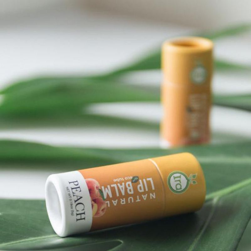 Ira Eco Tube Lip Balm Peach 7 G