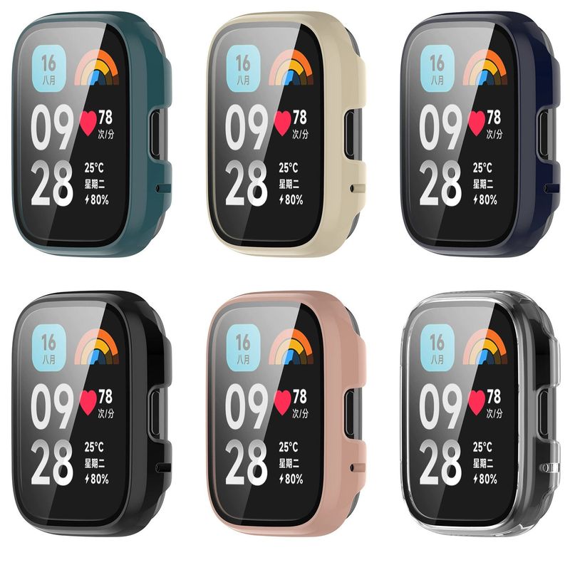 เคสกระจกXiaomi Redmi Watch3 Lite นาฬิกาเคส สำรอง case Redmi watch 3active เคส Redmi watch3 เคสนาฬิกาRedmi watch3