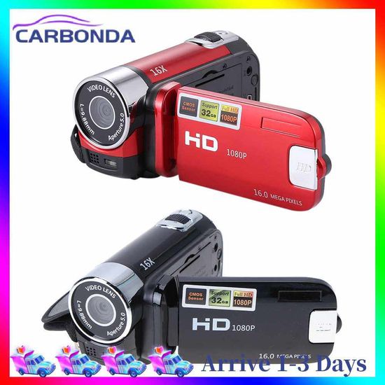 [Big Sales] Digital Video Camera Full HD 1080P 32GB 16x Zoom Mini Camcorder DV Camera