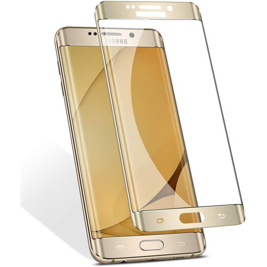 ฟิล์มกระจก นิรภัย เต็มจอโค้ง กาวขอบ ซัมซุง เอส6 เอจด์ Full Frame Tempered Glass Curve Screen For Samsung Galaxy S6 Edge