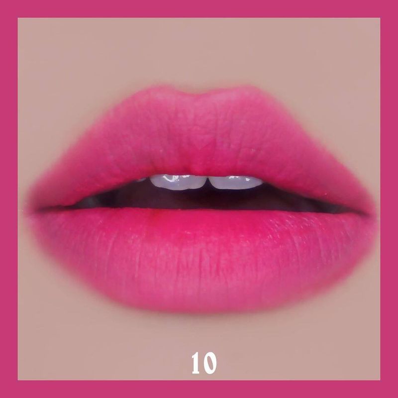 LIP LOVER:LIP LOVER ลิปจิ๋วแมทกันน้ำ,10 ชมพูบานเย็น