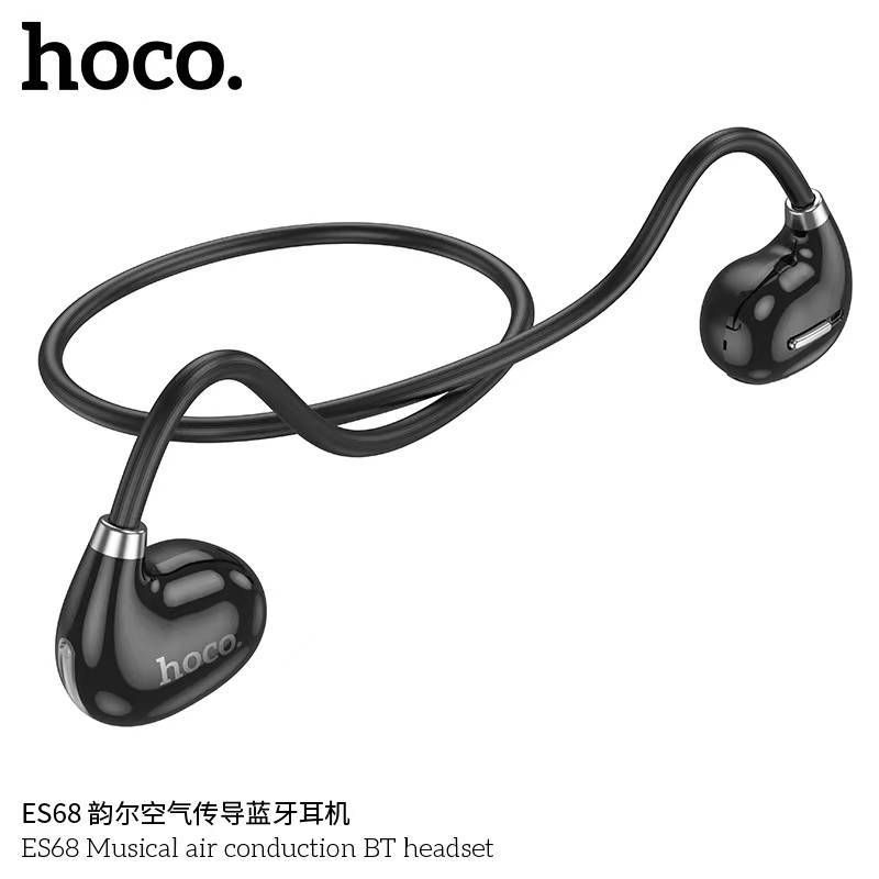 HOCO ES68 หูฟังสปอร์ต Air conduction BT 5.3 ฟังเพลง/คุยสาย ต่อเนื่อง 7 ชม. สแตนด์บาย 130 ชม. หูฟังบลูทูธ หูฟัง hc3