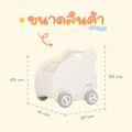 Bebeplay:Baby Cart,สีขาว