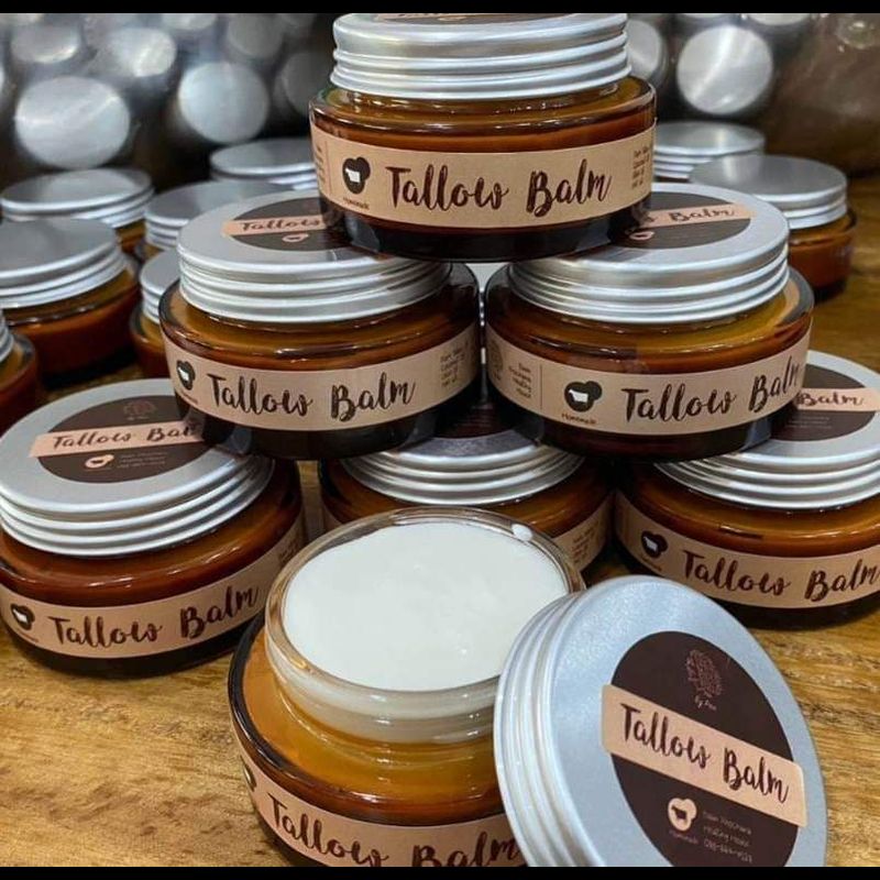 Tallow balm ป๋าสันติ บาล์ม​ป๋า บาล์มป๋าสันติ สันติมานะดี มันเนื้อ มันเนื้อป๋า  มันเนื้อทาผิว