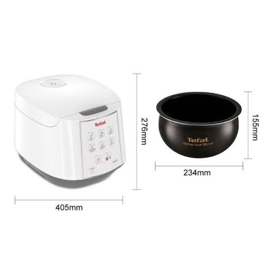 TEFAL หม้อหุงข้าวดิจิตอล ขนาด 1.8 ลิตร รุ่น RK732166