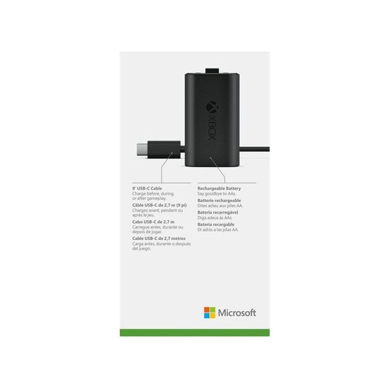 Xbox Rechargeable Battery พร้อมสาย USB-C Cable ใช้กับ Xbox Series X S ได้ (แบท xbox)(แบต xbox)(แบตเตอรี่ xbox)(แบทเตอรี）