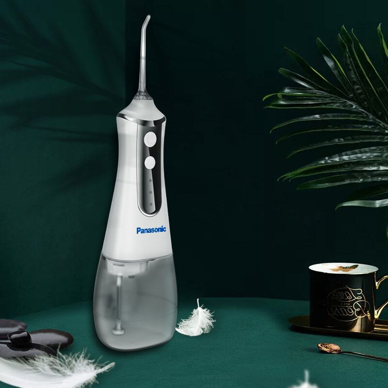 Panasonic ไหมขัดฟัน 350ML 5 อัน 3 โหมด water flosser ไหมขัดฟันน้ำสำหรับสุขอนามัยช่องปาก ทำความสะอาดซอกฟัน