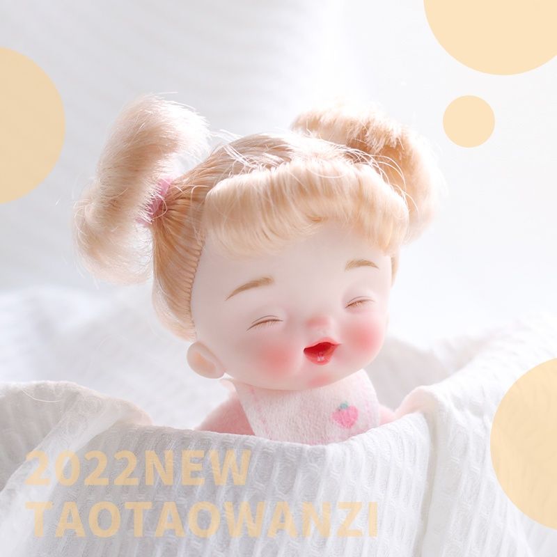 Bjd doll OB11 ตุ๊กตาสับสน แต่งตัวตุ๊กตา 1/12 ตุ๊กตาเด็กผู้หญิง ของเล่นตุ๊กตาน่ารัก อุปกรณ์เสริม 9 ซม.