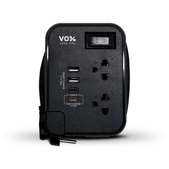 Vox NOVA Travel Series ปลั๊กไฟมอก. รุ่น TSPD-212C FASTCHARGE