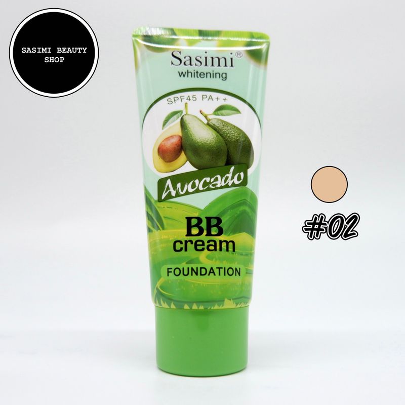 SASIMI BB Cream บีบี ครีมปกปิดริ้วรอย จุดด่างดำ ผสมกันแดด พร้อมบำรุงผิวหน้า