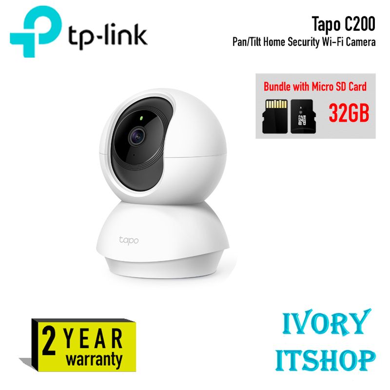 TP-Link Tapo C200 Wi-Fi Camera 1080p/ivoryitshop