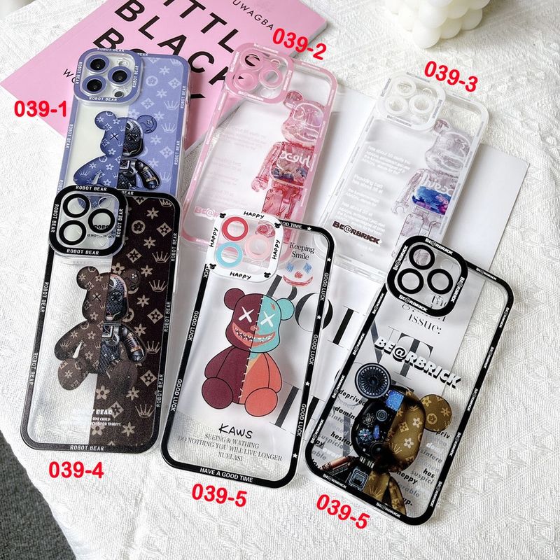 039 เคสลาย BEAR Realme C51 C53 C55 C30s C35/C21Y เคสโทรศัพท์ TPU แบบนิ่ม สำหรับเลี่ยวมี่ C25Y/C25S/C20/C11 2021/Realme5