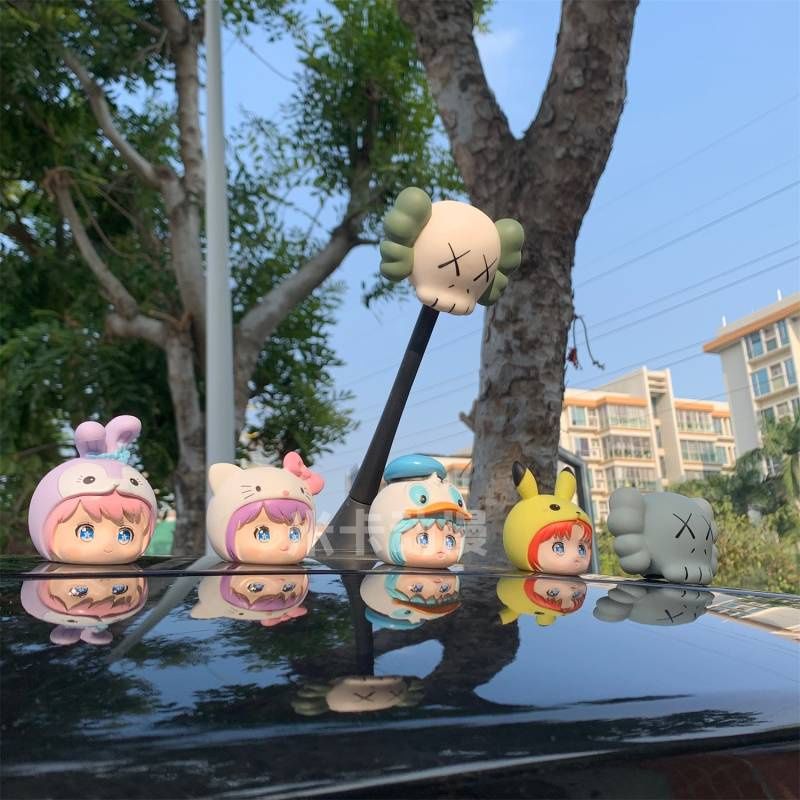 Mini Auto Antenna Decoration Cute Cartoon Doll StellaLou Antenna Golf Cart Exterior Decoration Roof Retrofit Cartoon cute doll decoration Car exterior decoration