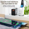 KEYSION PD Charger 18W Dual USBค่าเร็ว 3.0 เครื่องชาร์จสำหรับiPhone Samsung Xiaomi QC 3.0 Cargadorอะแดปเตอร์ชาร์จโทรศัพท์มือถือ