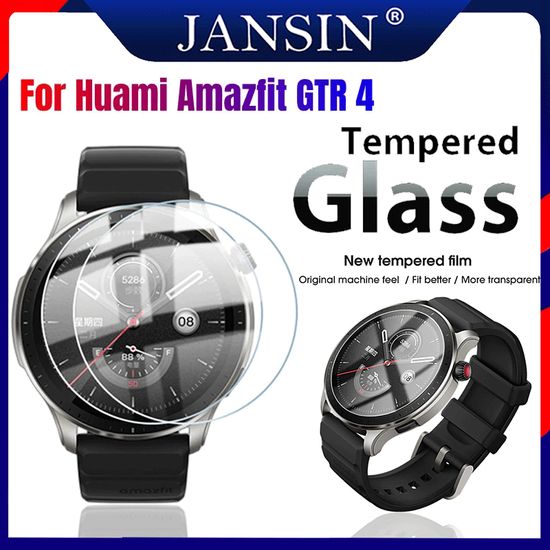 ฟิล์ม Amazfit GTR 4 ฟิล์ม HD ใส ฟิล์มกระจกนิรภัยกันรอยหน้าจอ Amazfit GTR 4 นาฬิกาอัจฉริยะ อุปกรณ์เสริมสม