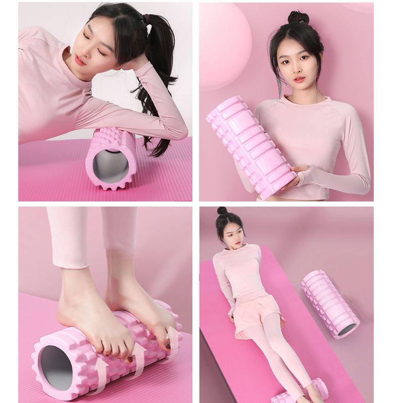 Yoga Foam Roller Massage roller  โฟมลูกกลิ้งโยคะ โฟมโยคะออกกำลังกาย โฟมโรลเลอร์ รุ่น อุปกรณ์เสื่อโยคะ การออกกำลังกาย