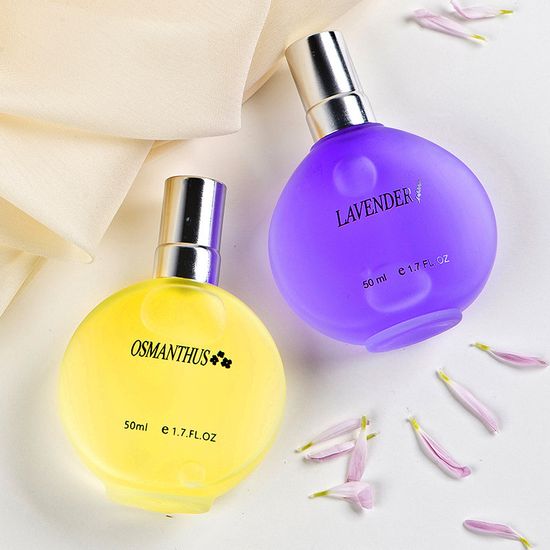 HZ-125น้ำหอม Osmanthus Lasting Eau Long Floral Rose Lavender Jasmine 4 ลายดอกไม้ 4 กลิ่น 4 แบบ 4 สี ขนาด 50ml.