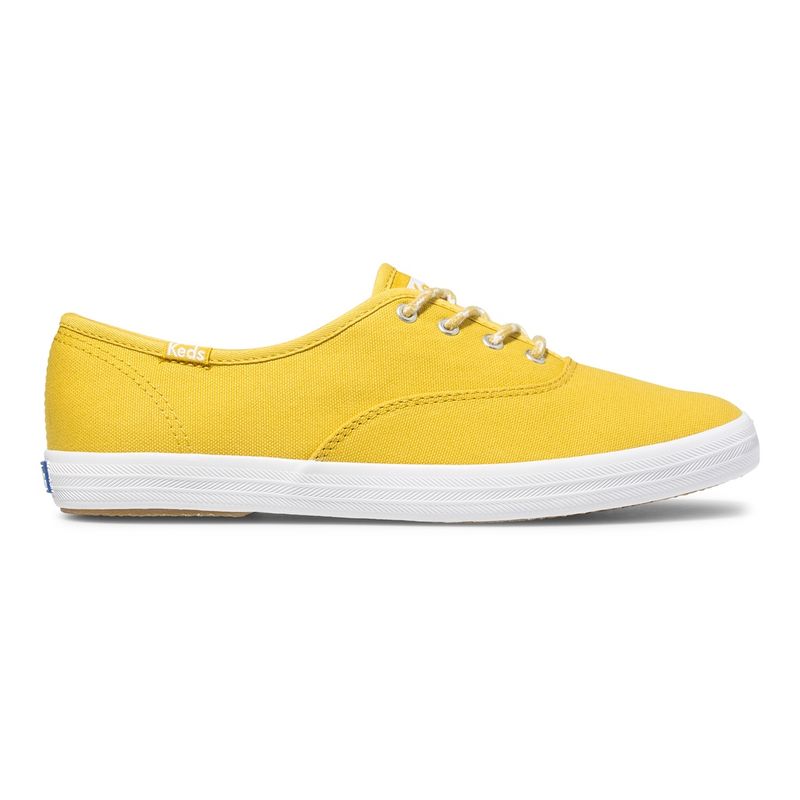 Keds รุ่น Champion Seasonal Solids รองเท้าผ้าใบ ผู้หญิง สี YELLOW - WF63168