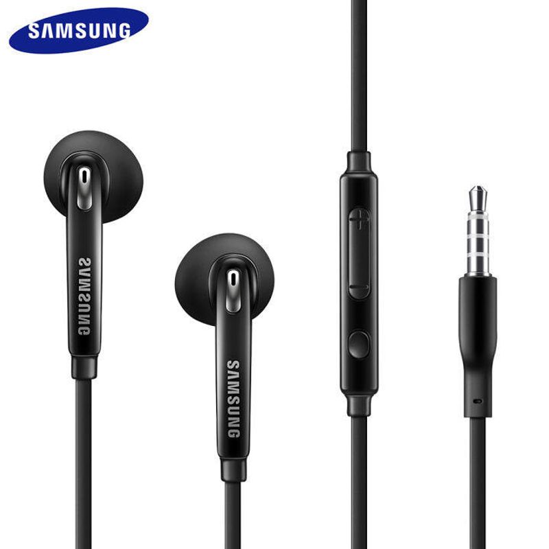 หูฟัง Samsung Headset AKG หูฟังซัมซุง EG920 Full Bass Earphone เบสหนัก หูฟังแบบสอดหู 3.5mm Edition Wired In-Ear Headphone 3-Button พร้อมไมค์ การควบคุมระดับเสียง for S10 S9 S8 S6 A30 A50