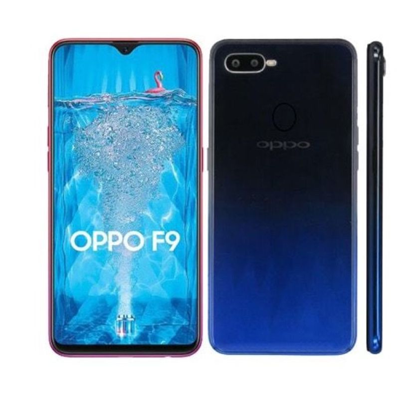 [พร้อมส่ง] Oppo F9 มีรับประกัน ของเเท้100% RAM 8GB ROM 256GB หน้าจอ 6.3 นิ้ว รับประกันร้าน 12 เดือน เเถมฟรีเคสใส+ฟิล์มกระจก