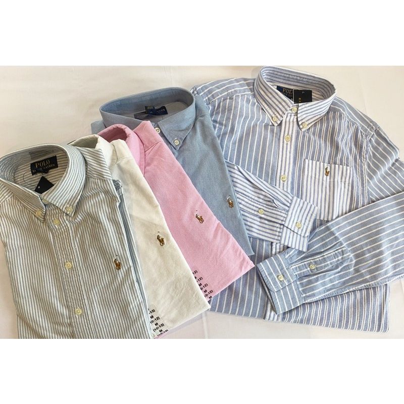 [BEST SELLER] Ralph Lauren Cotton Oxford Shirt(boy size 8-20)