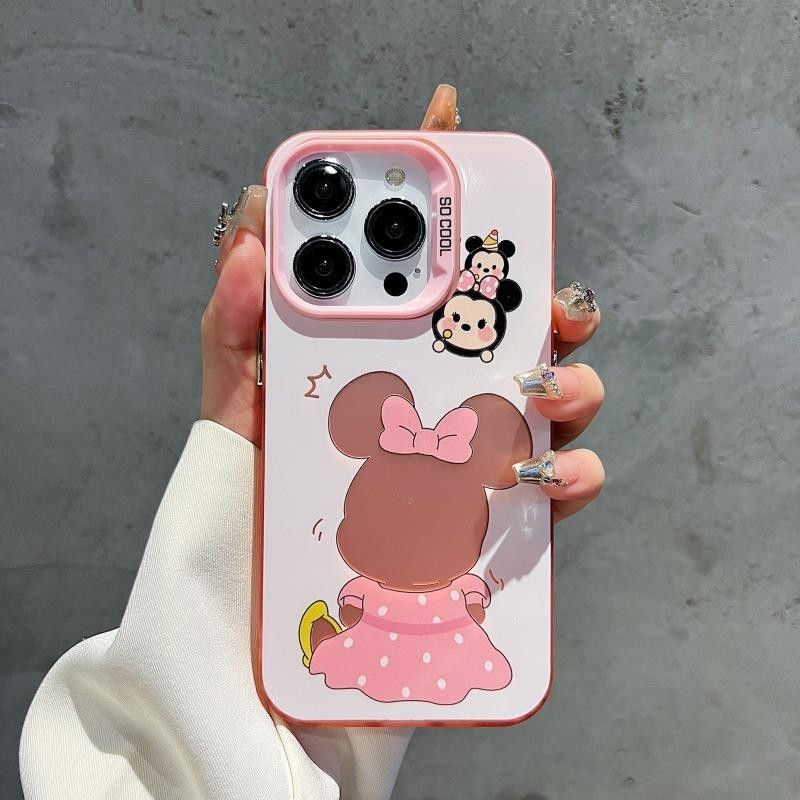 เคสโทรศัพท์มือถือ ลายการ์ตูนเจ้าหญิงน่ารัก ระดับไฮเอนด์ สําหรับ iphone hone IP 11 12 IP 13 14 15plus 13 14 15 PROMAX